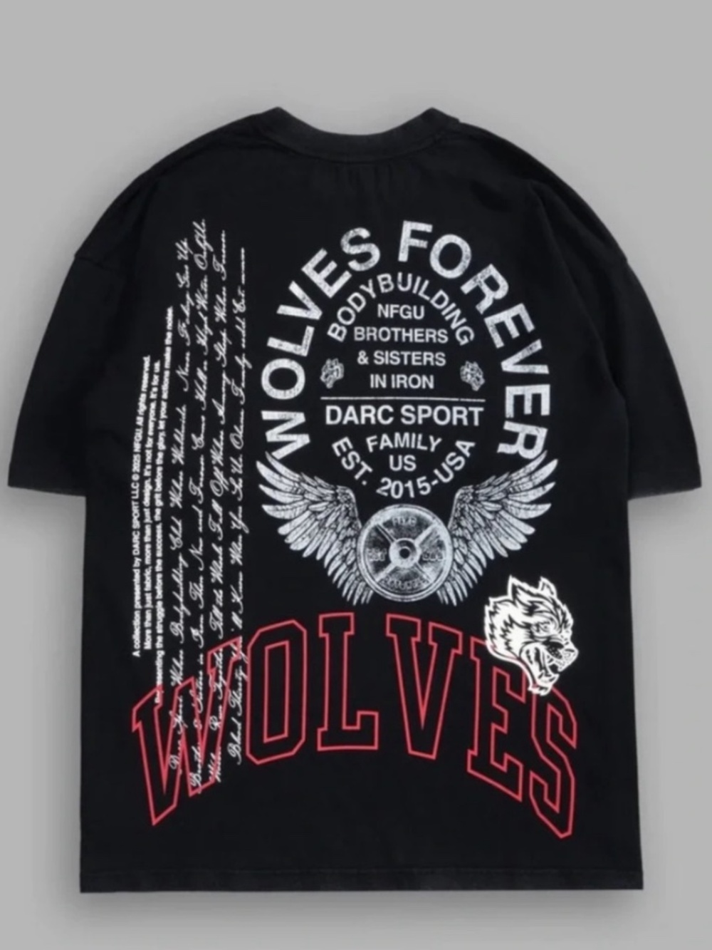 Darc Sport Fearless V2 tee tshirt M black